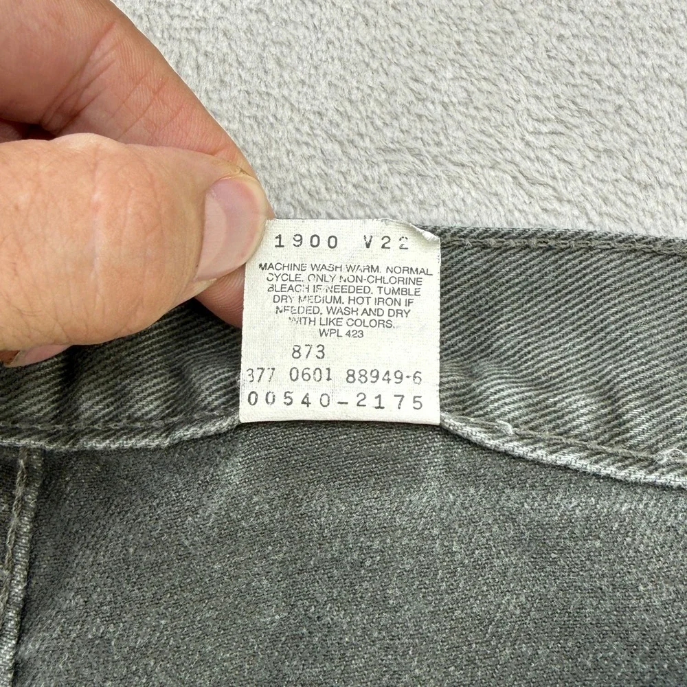 Vintage Levi's 540 Relaxed Fit Jeans Mens 42x36 Olive Green Straight Denim Y2K
